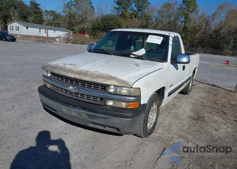 1999 Chevrolet Silverado C1500 из США, поврежденный, VIN 1GCEC14V3XE158578